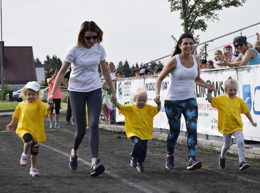 Maraton miasteckich przedszkolaków