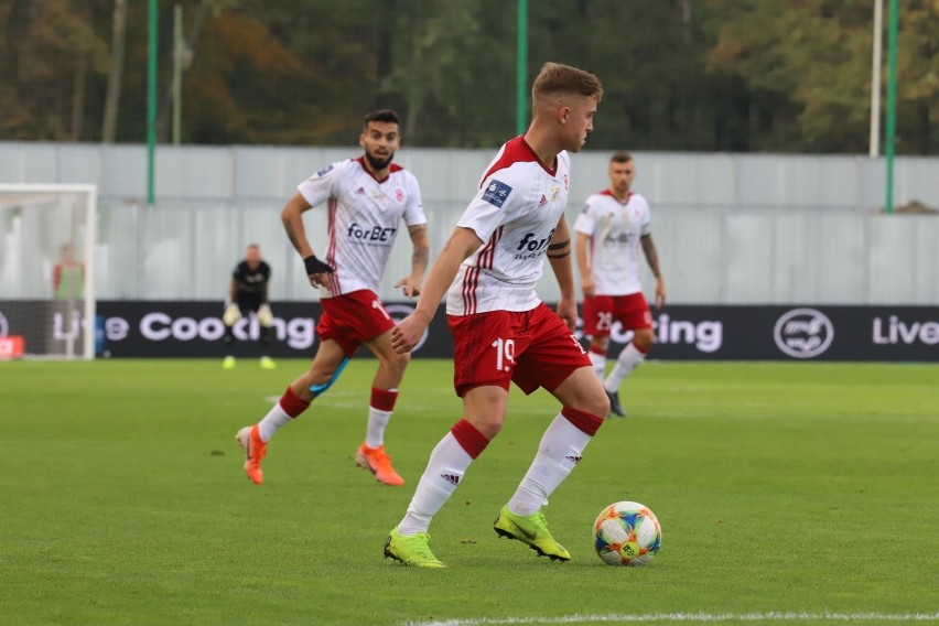 27.10.2019 lodz. mecz lks rakow czestochowa 2-0 rozegrany w...