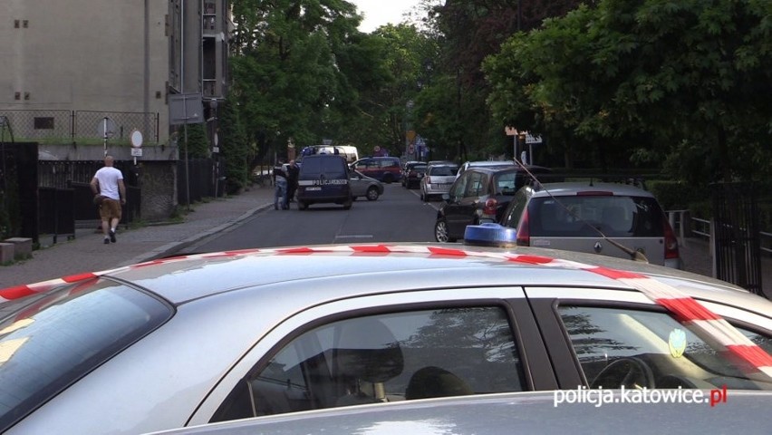 Alarm bombowy w Katowicach. 38-latek zostawił torbę na ulicy Sienkiewicza