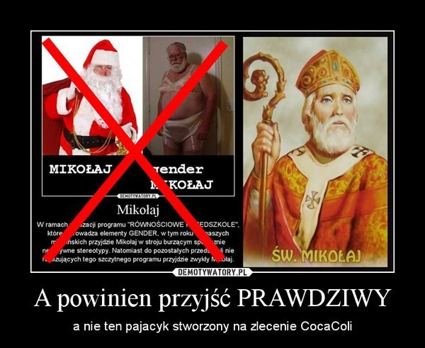 Demotywatory o św. Mikołaju i mikołajkach