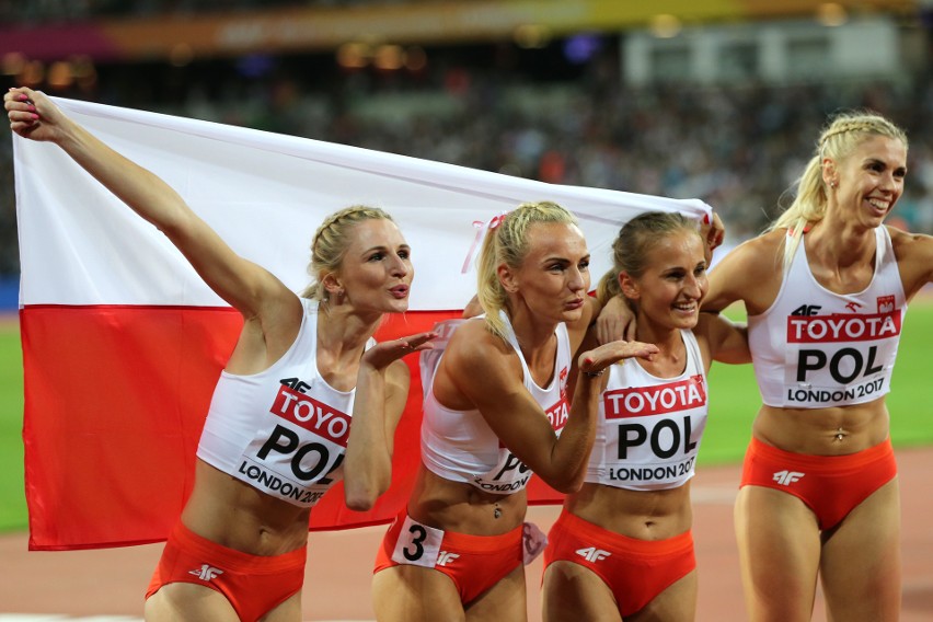 Sztafeta 4x400 kobiet, mistrzostwa świata w lekkoatletyce...