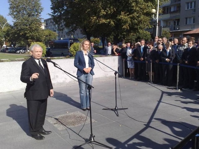 Jarosław Kaczyński spotkał się dziś z mieszkańcami Rzeszowa.