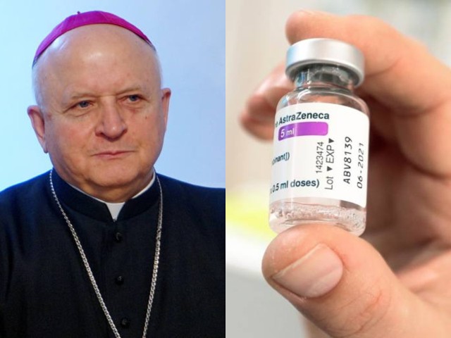 „Katolicy nie powinni godzić się na szczepienie tymi szczepionkami” - utrzymuje bp Józef Wróbel