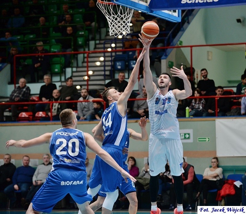 I liga: Energa Kotwica Kołobrzeg - Biofarm Basket Poznań 71:86 [ZDJĘCIA]