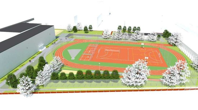 Tak będzie wyglądać nowy kompleks sportowy, który powstanie w Niemodlinie.
