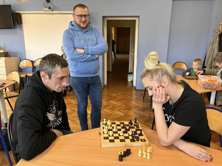 W Opatowcu odbył się też turniej szachowy.