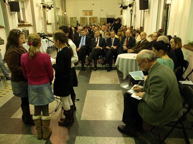 Laureaci prezentowali swoje umiejętności na spotkaniu