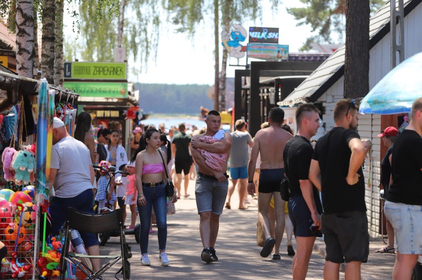 Sielpia w niedzielę 26 czerwca przeżywała prawdziwe oblężenie. Tysiące ludzi wypoczywało na Świętokrzyskiej Ibizie. Zobaczcie zdjęcia