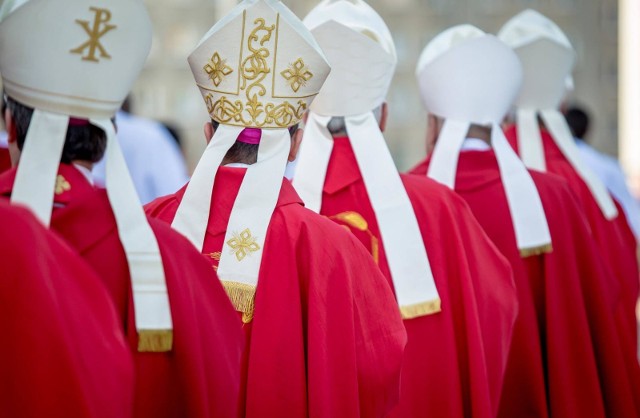 14.06.2019 walbrzychdrugi dzien obrad konferencji episkopatu polski w walbrzychu rano biskupi pod przewodnictwem abp wojciecha polaka uczewstniczyli we mszy swietej w sanktuarium relikwii drzewa krzyza swietego w walbrzychukosciol episkopat konferencja kler pedofiliafot dariusz gdesz / gazeta wroclawska / polska press 