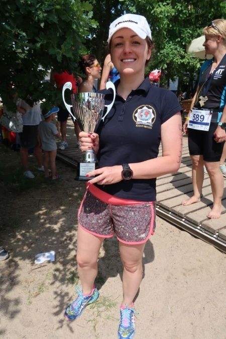 Policjantka z Głogowa mistrzynią Polski w triathlonie