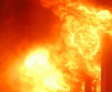 Pożar budynku socjalnego w Choszcznie. Jedna osoba została uznana za zaginioną 