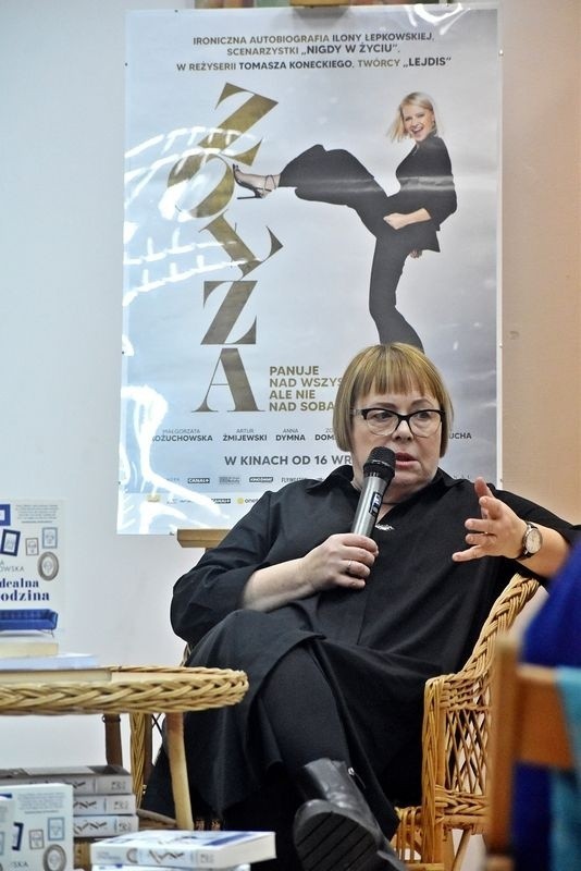 Ilona Łepkowska w „Szklanym Domu” w Ciekotach o kultowych filmach i wartościach. Zobacz zdjęcia
