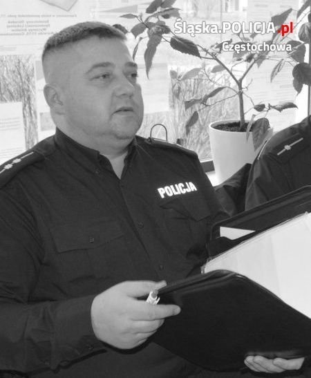 St.asp. Artur Bojanowski z Komisariatu Policji V w...