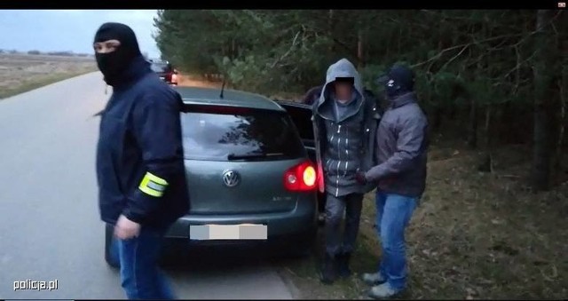 Cezary R. został zatrzymany 8 marca w gminie Troszyn w powiecie ostrołęckim