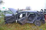 Groźny wypadek w Główczynie, pięć osób w szpitalu [zdjęcia]