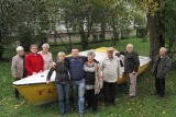 Seniorzy z Kielc remontują swoją... łódź. Zobacz, jak wygląda "Frajda"