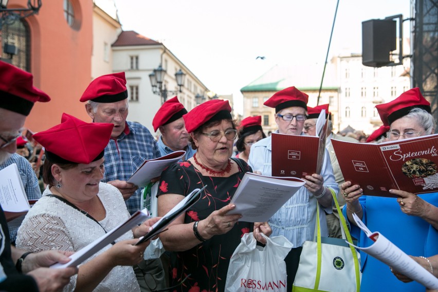 Krakowianie kolejny raz zaśpiewali podczas "Lekcji Śpiewania"