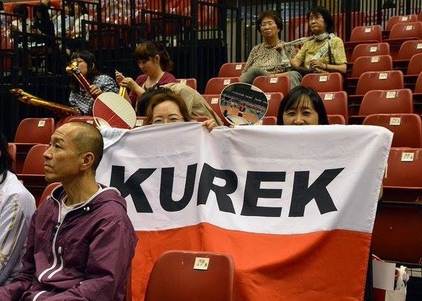 Bartosz Kurek jeszcze nie rozegrał żadnego meczu w barwach JT Thunders Hiroszima, a już ma w Japonii grono wielbicieli