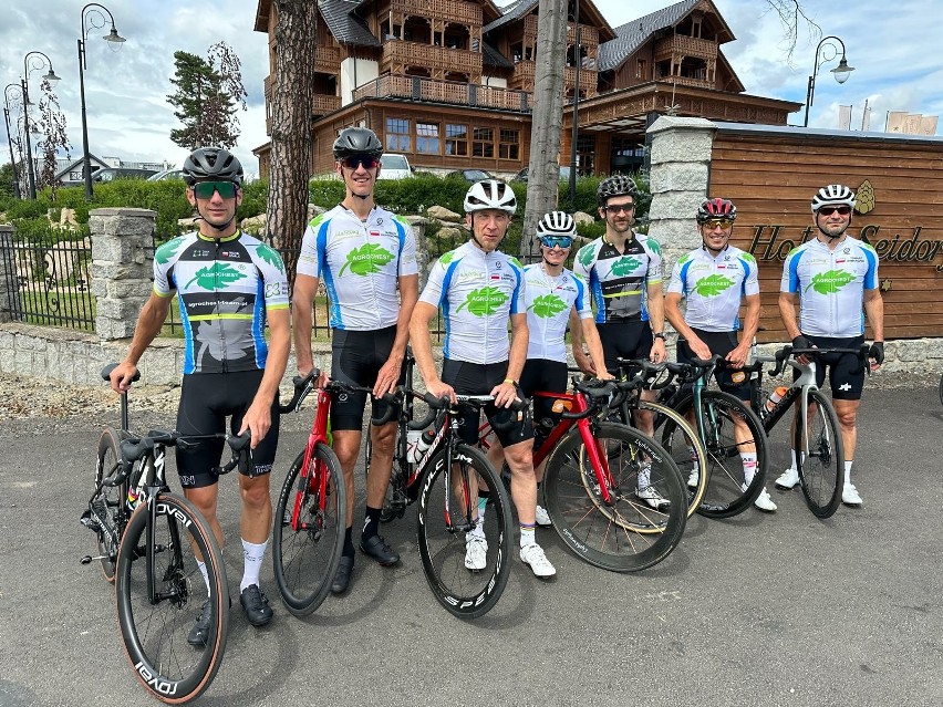 Agrochest Team Kostrzyn podczas ubiegłorocznego Tour de...