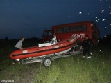 Na jeziorze wywróciła się łódka - poszukiwania 2 osób