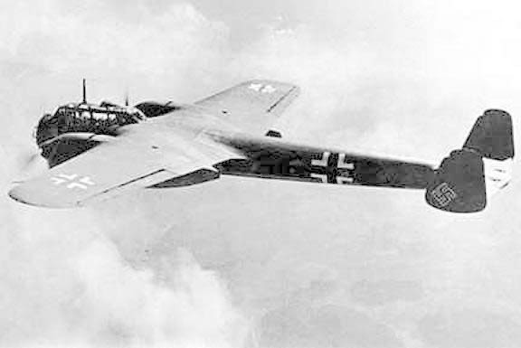 Białostockim obrońcom udało się strącić niemiecki samolot.