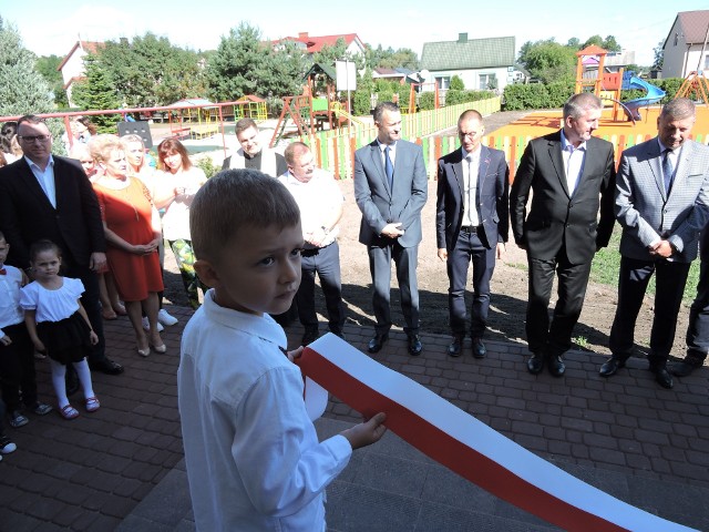 Baranowo. Uroczyste oddanie do użytku nowych sal w przedszkolu  i placu zabaw, 06.09.2019