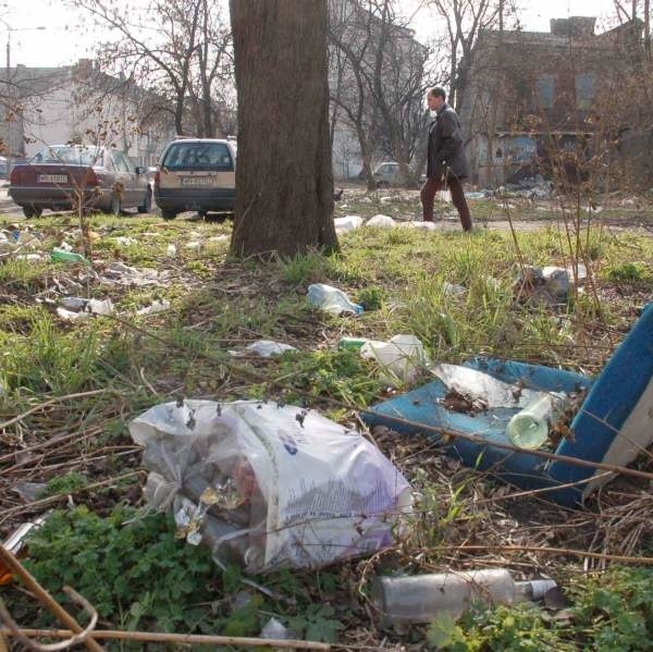 Mieszkańcy ulicy Nowogrodzkiej w Radomiu już od dawna domagają się posprzątania tego terenu.