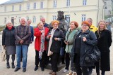 Róża Thun w Chęcinach - rozmowy na rynku, gościna na zamku (ZDJECIA)