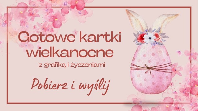 Przygotowaliśmy nowe projekty kartek na Wielkanoc 2024. Pionowe wzory idealnie nadają się do wysłania grafiki smartfonem przez MMS, WhatsApp czy Messengera. Pobierz je z naszej galerii i wyślij. Zobacz kartki na kolejnych slajdach naszej galerii.