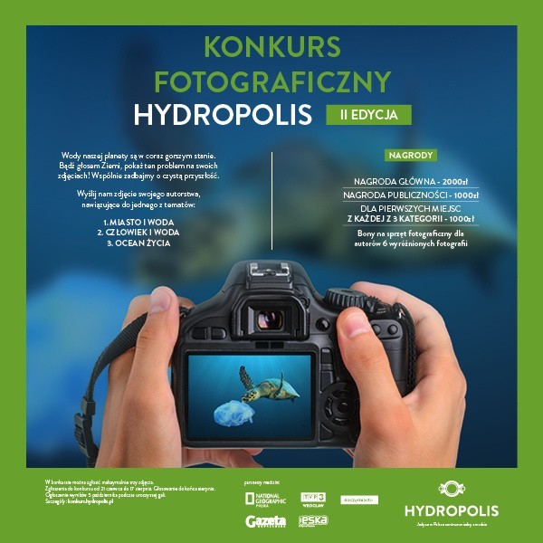 Wystartowała II edycja Konkursu Fotograficznego Hydropolis!