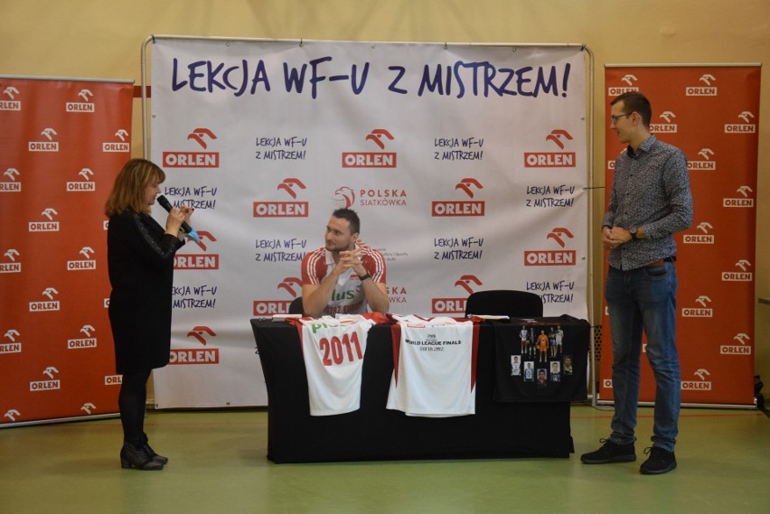 Michał Ruciak przeprowadził "Lekcję WF z Mistrzem" w Opolu.