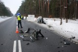 Śmiertelny wypadek między Kłobuczynem a Kaliskami