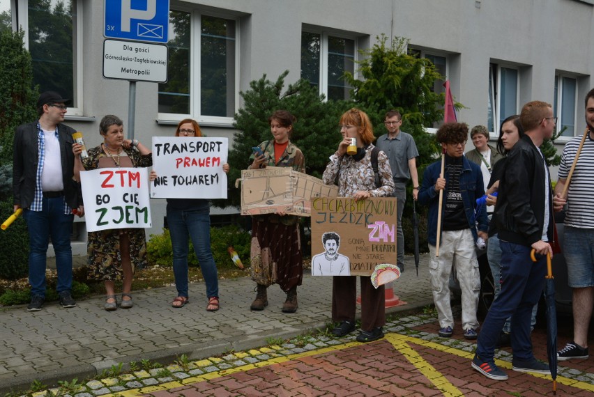 Katowice: protest przeciwko podwyżce cen biletów ZTM