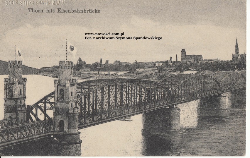 W 1904 roku za przejazd automobilem przez most w Toruniu...