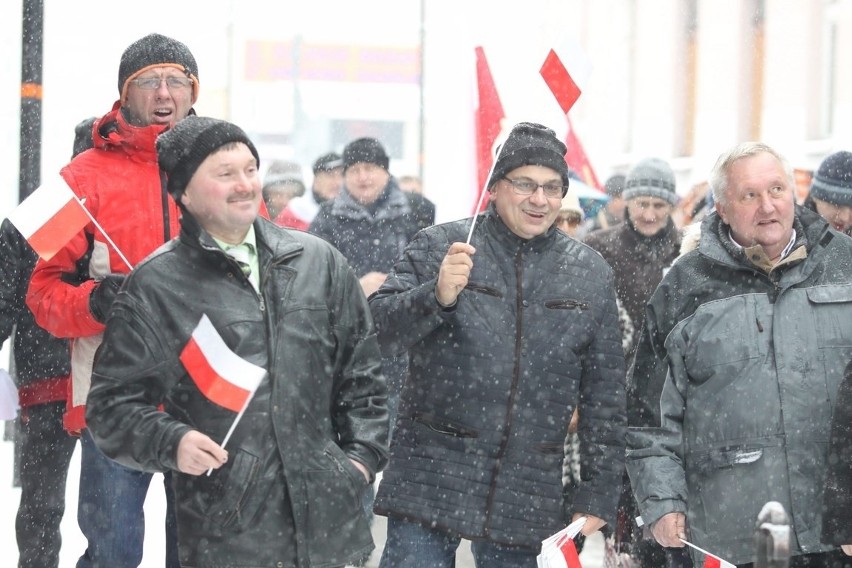 Marsz w Obronie Demokracji i Wolności Mediów w Sosnowcu