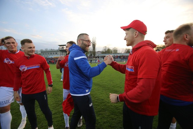 24.04.2019 czestochowa 1 liga fortunarakow czestochowa - podbeskidzieawans rakowa wejscie do ekstraklasy feta na stadionielucyna nenow /dziennik zachodni/ polska press *** local caption *** rakow czestochowa - podbeskidzie1 liga  fortunaawans rakowa wejscie do ekstraklasy feta na stadionie