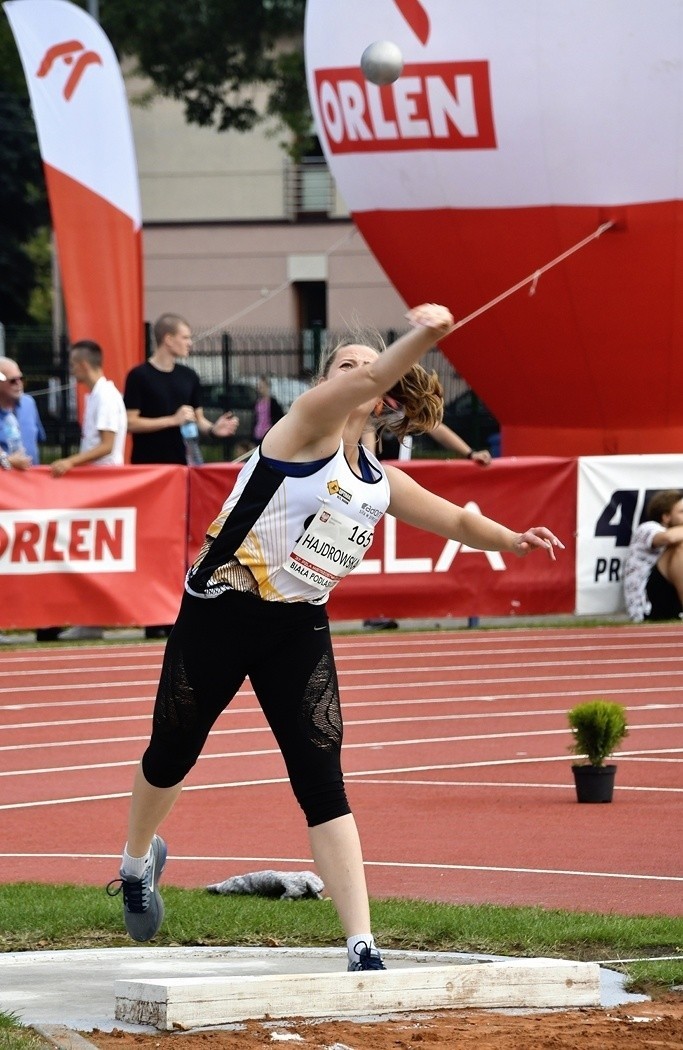 Joanna Hajdrowska zdobyła jeden medal, złoty w rzucie...