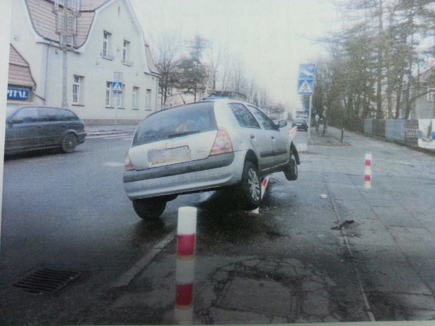 Dwa promile miał kierowca renault clio