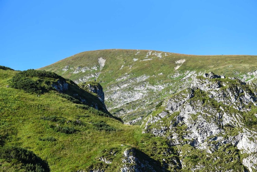 Weekend w górach. Tłumy turystów idą na Giewont [ZDJĘCIA]