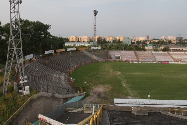 Rozpoczyna się rozbiórka stadionu ŁKS Łódź