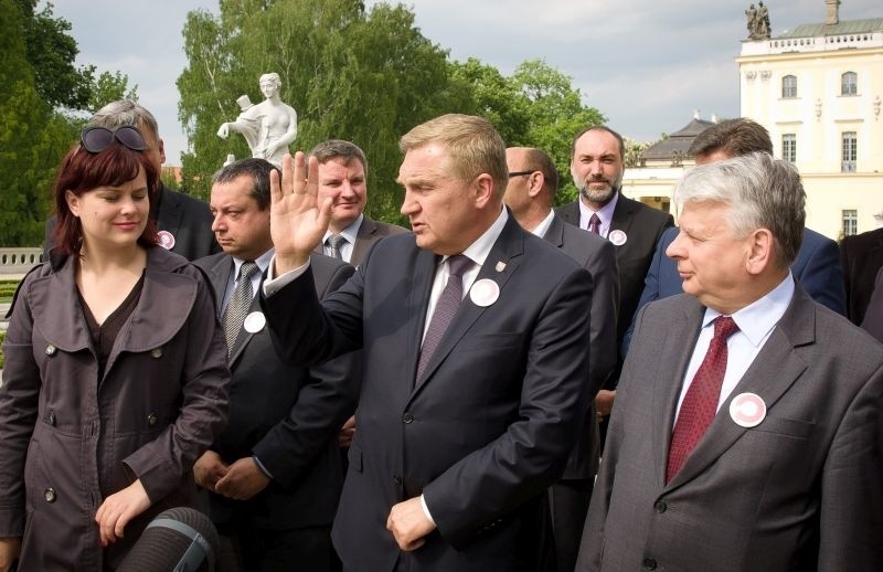 Wybory prezydenckie 2015. Tadeusz Truskolaski popiera Bronisława Komorowskiego (zdjęcia, wideo)