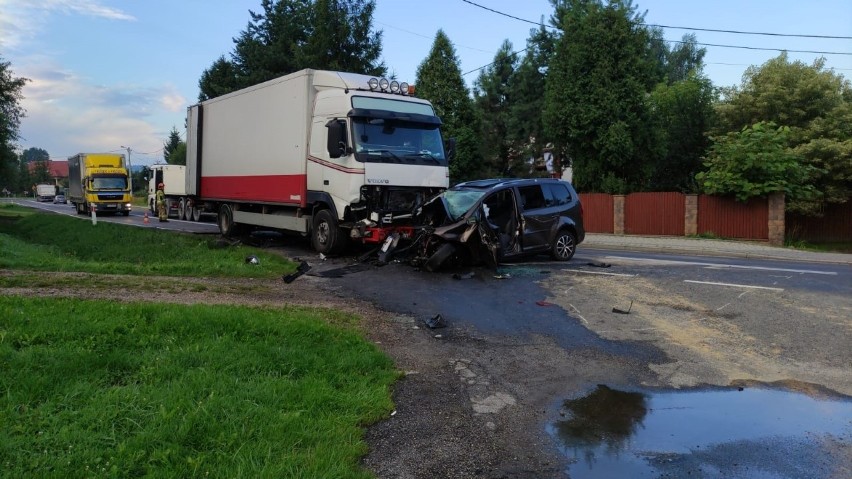 Wypadek w Graboszycach