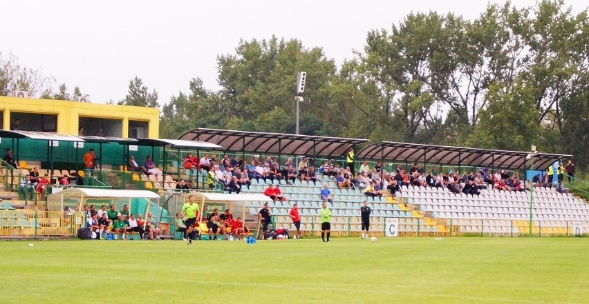 Kibice na meczu  Rozwój Katowice - GKS Tychy 0:1