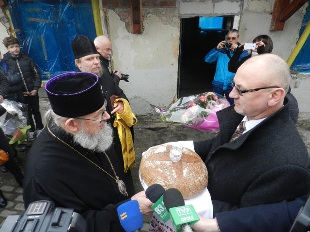 Poświęcenie krzyży w pierwszej cerkwi na Opolszczyźnie 