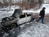 Podpalone auta w Rudzie Śląskiej WIDEO+ZDJĘCIA Porachunki kiboli Ruchu i Górnika to jedna z hipotez
