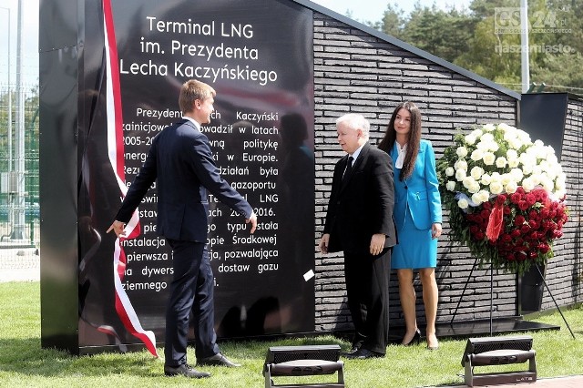Terminal LNG w Świnoujściu od soboty nosi im. Lecha Kaczyńskiego.