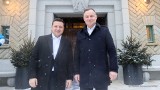 W Wiśle zakończyły się konsultacje prezydentów Polski i Ukrainy, Andrzeja Dudy i Ukrainy Wołodymyra Zełenskiego