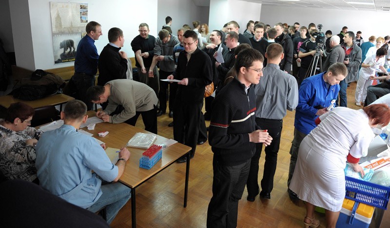 Przemyślanie chcą byc dawcami szpiku...