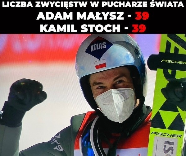 Kamil Stoch jak Adam Małysz MEMY...