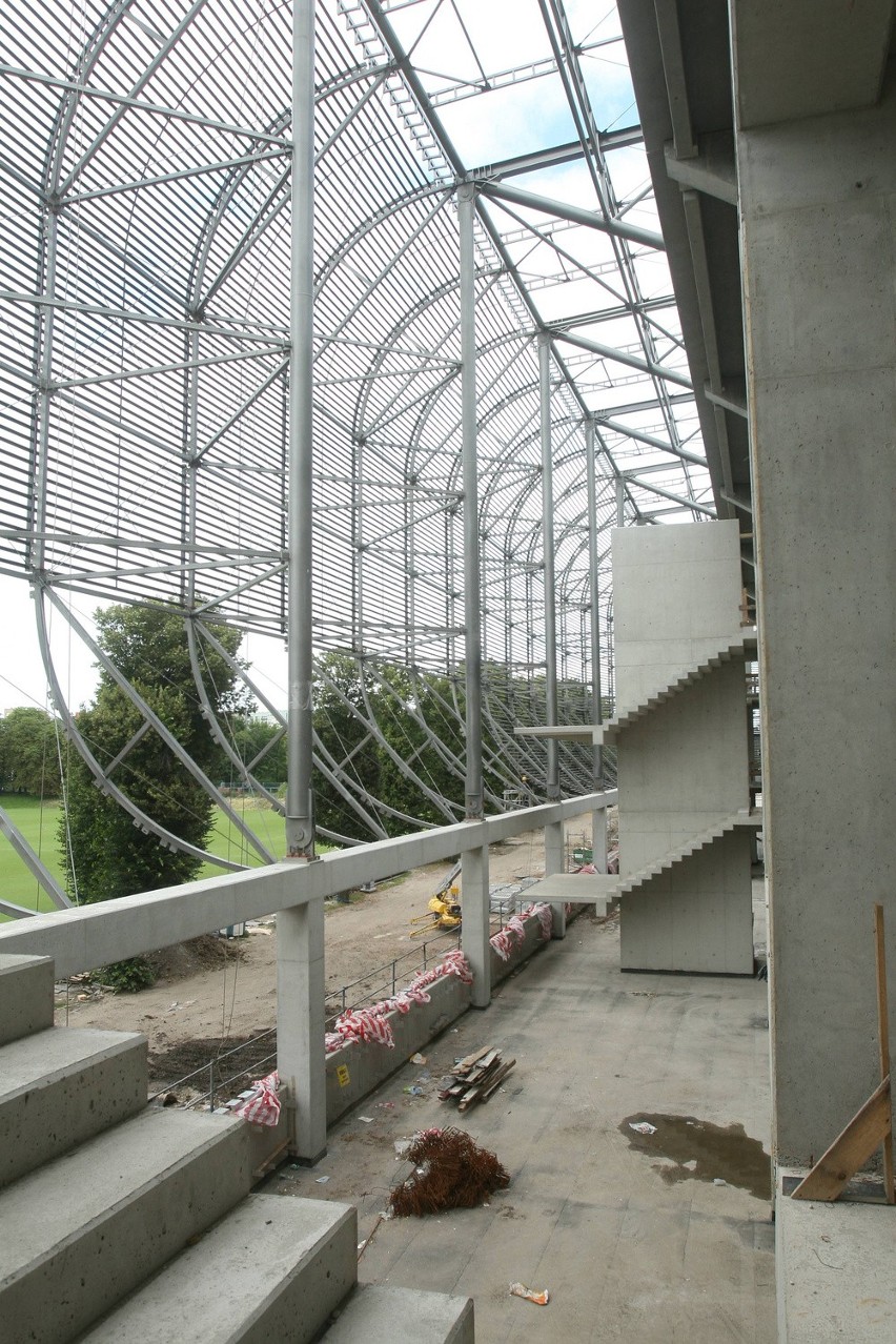 Budowa stadionu Górnika Zabrze